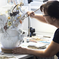 Limitierte Vase "Mittelvase das blühende Frankreich"